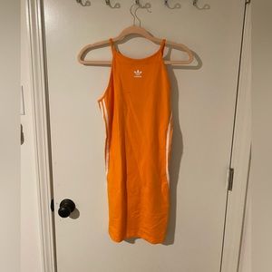 Adidas Bodycon dress in orange